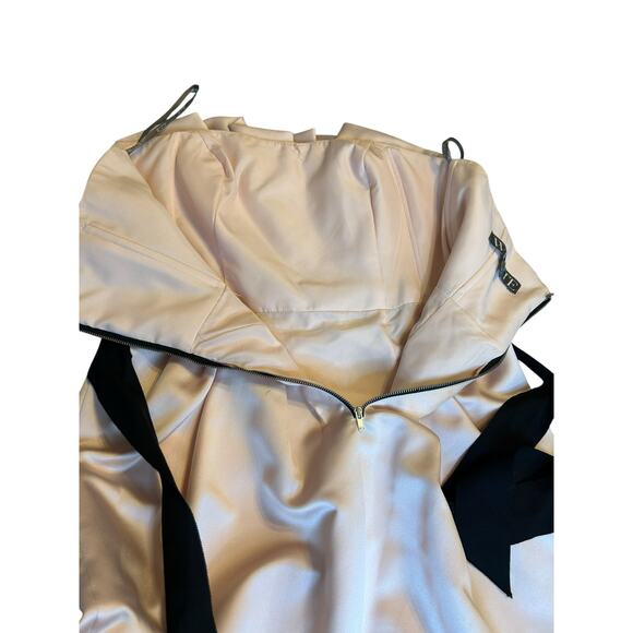 WHITE by Vera Wang Pink Strapless Cocktail Dress - Size 10 - Picture 9 of 16